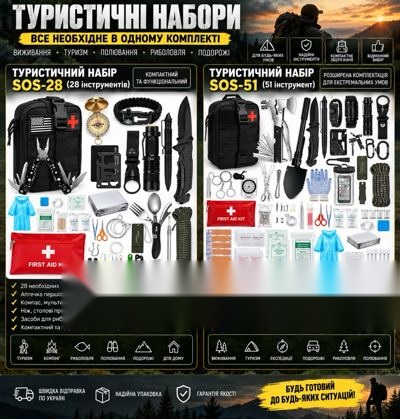 Туристичний набір SOS-28