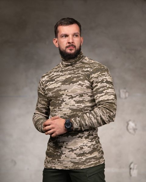 Флісова водолазка ЗСУ Піксель